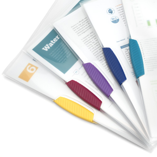 PivotClip File A4 - Clear - Pack of 5 - Imagen 6