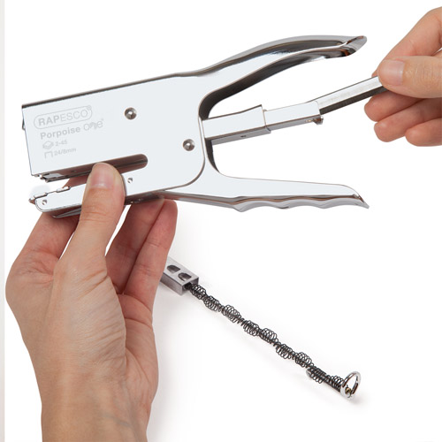 Porpoise ONE Stapling Plier & 1000 Staples 24/8mm – Chrome - Imagen 8